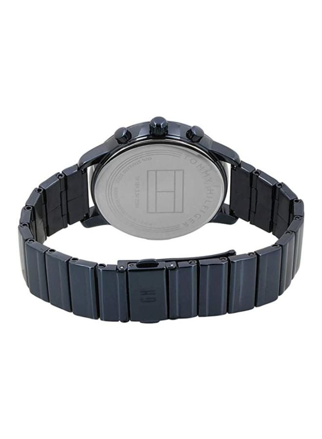 TOMMY HILFIGER - Women's Blake Round Shape Stainless Steel Analog Wrist Watch 36 mm - Blue - 1781893 - Image 1