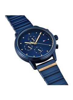 TOMMY HILFIGER Women's Blake Round Shape Stainless Steel Analog Wrist Watch 36 mm - Blue - 1781893  - Image 4