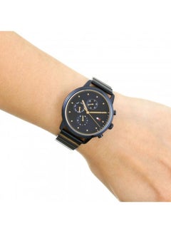 TOMMY HILFIGER Women's Blake Round Shape Stainless Steel Analog Wrist Watch 36 mm - Blue - 1781893  - Image 5