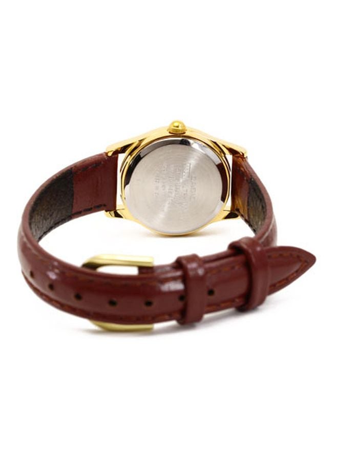 كاسيو ساعة يد بعقارب ومقاومة للماء طراز LTP1094Q-7B9 للنساء - Image 2