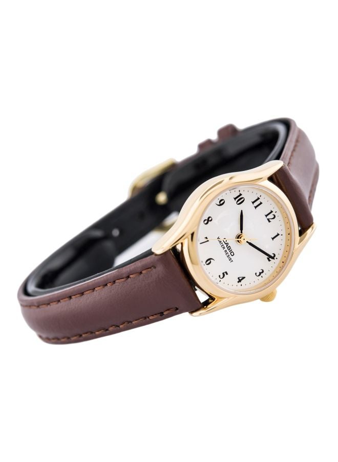 كاسيو ساعة يد بعقارب ومقاومة للماء طراز LTP1094Q-7B9 للنساء - Image 4