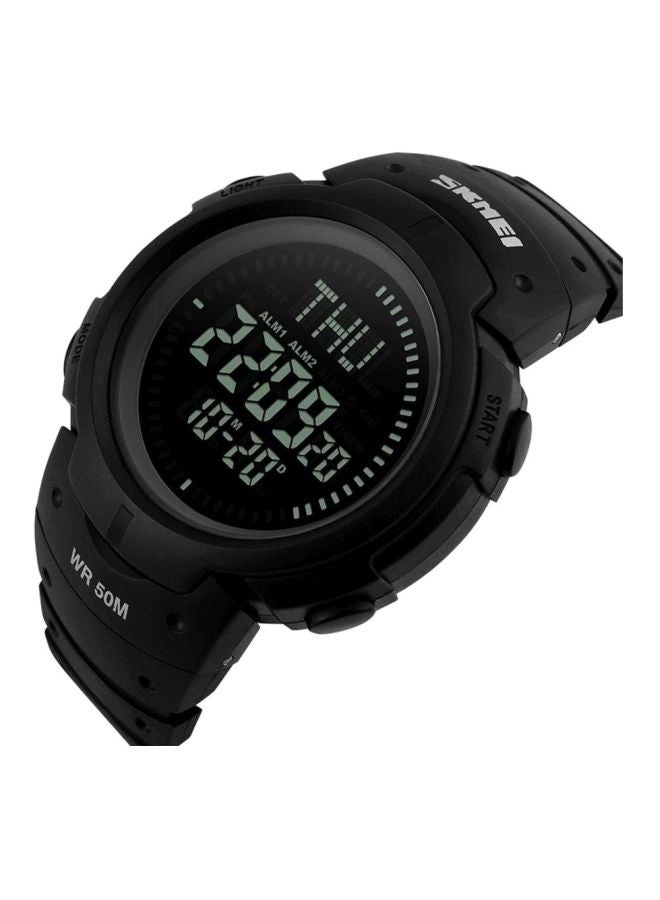 Men's Water Resistant Digital Sports Watch ZS219201 - 47 mm - Black - v1603824104/N13249458A_2