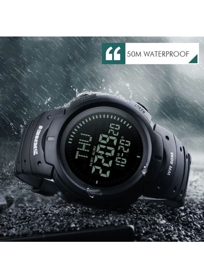 Men's Water Resistant Digital Sports Watch ZS219201 - 47 mm - Black - v1603824104/N13249458A_5