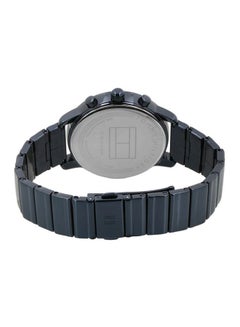 TOMMY HILFIGER Women's Blake Round Shape Stainless Steel Analog Wrist Watch 35 mm - Blue - 1781893  - Image 2