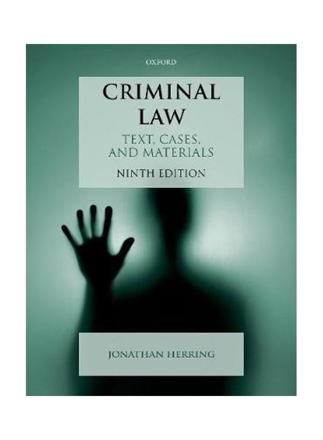 Criminal Law: Text, Cases, and Materials paperback english - 2020 - Image 2