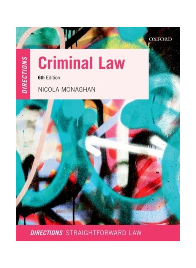 Criminal Law Directions paperback english - 2020 - Image 3