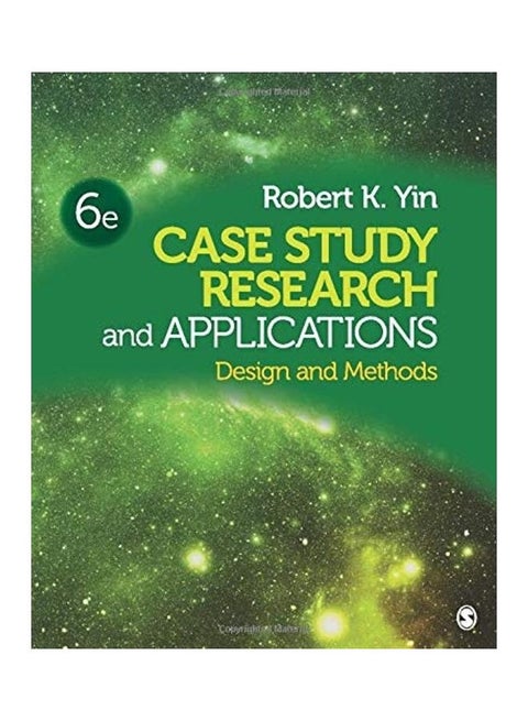 Case Study Research and Applications: Design and Methods Paperback English by Robert K. Yin - 38542