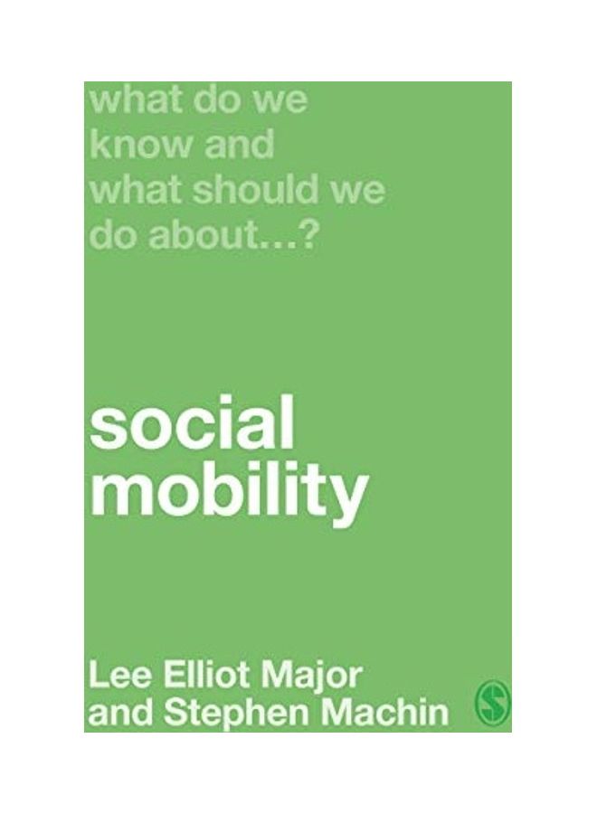 Social Mobility hardcover english 
