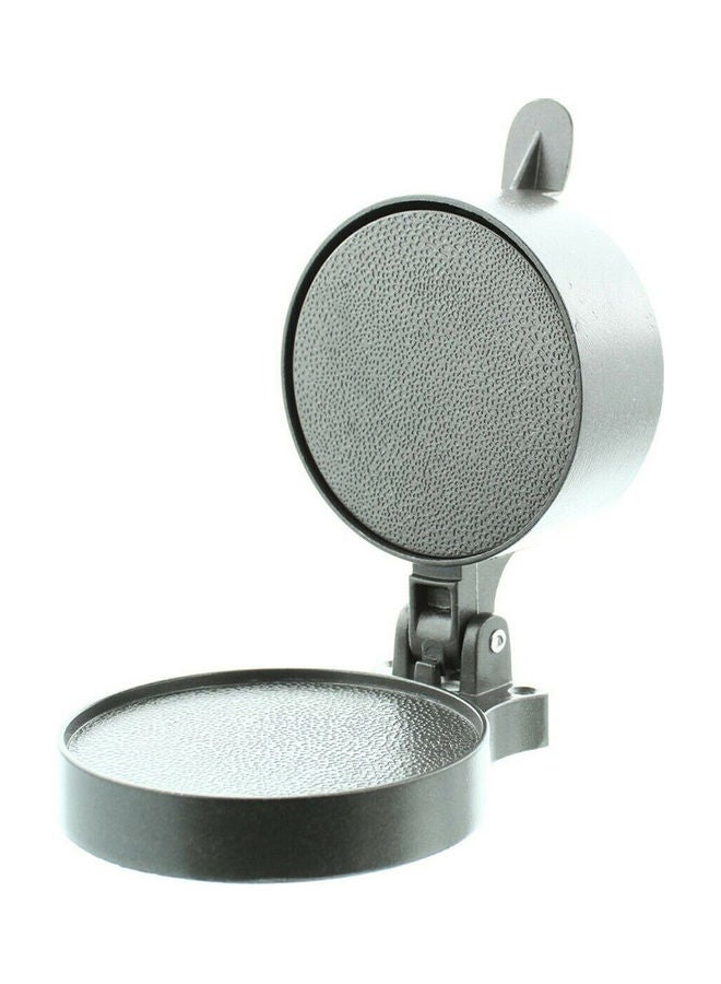 Hamburger Press Non-stick Aluminum Alloy Kitchen Burger Patty Mold Silver 19*11*13cm  - Image 4