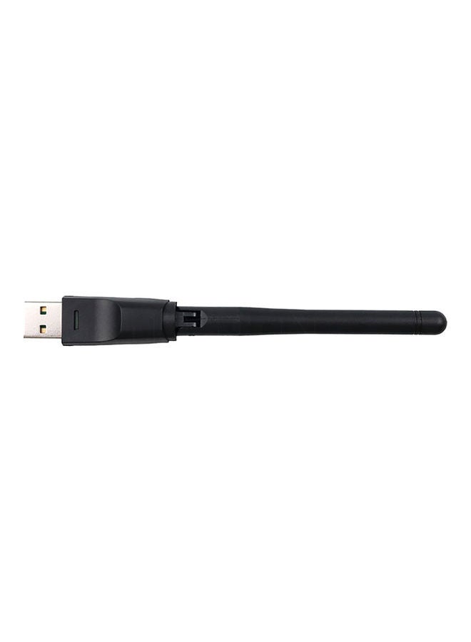 Generic - 150 Mbps Wireless WiFi Router USB Network Card Adapter Black - Image 1