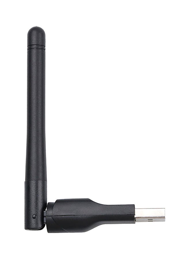 Generic - 150 Mbps Wireless WiFi Router USB Network Card Adapter Black - Image 1