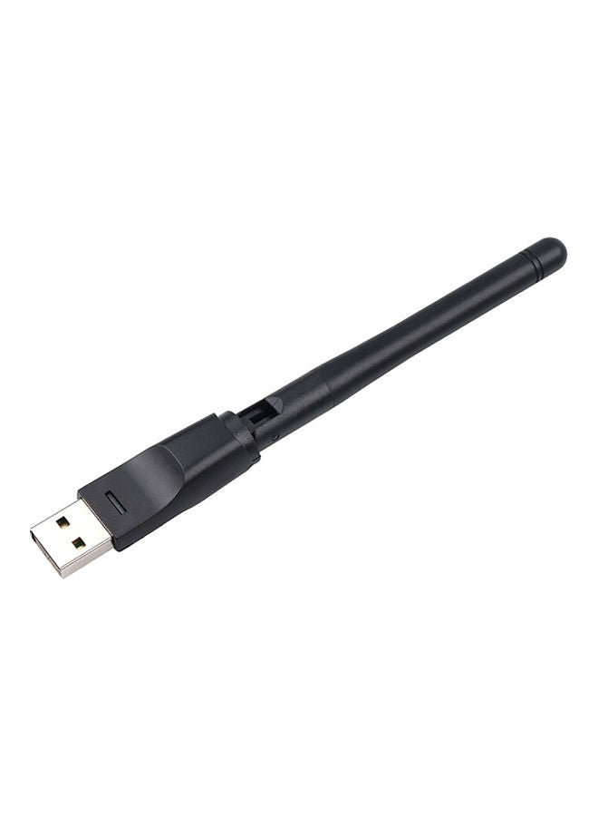 Generic - 150 Mbps Wireless WiFi Router USB Network Card Adapter Black - Image 1