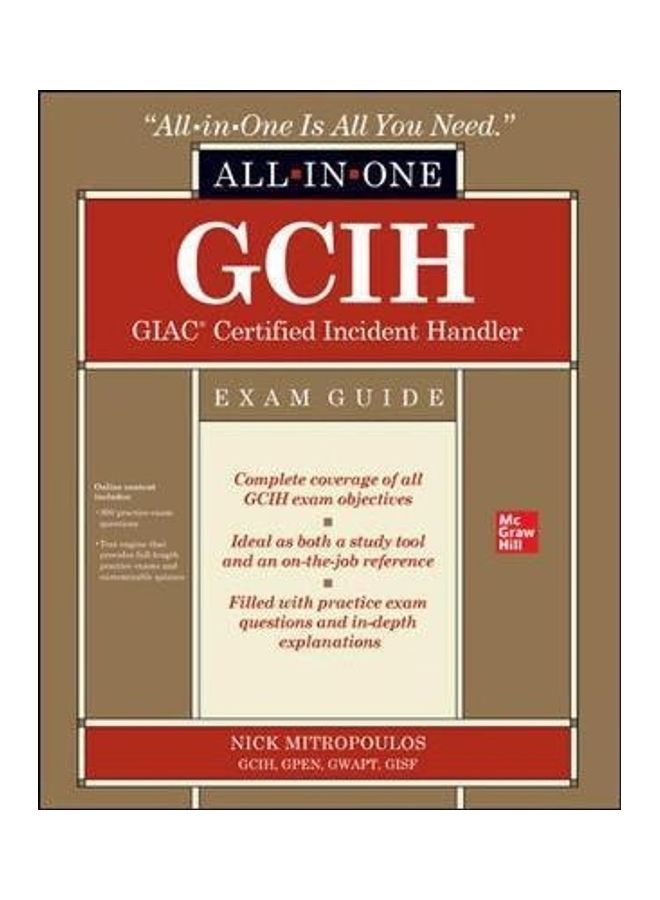 Gcih Giac Certified Incident Handler All-In-One Exam Guide paperback english - 2020 - Image 2