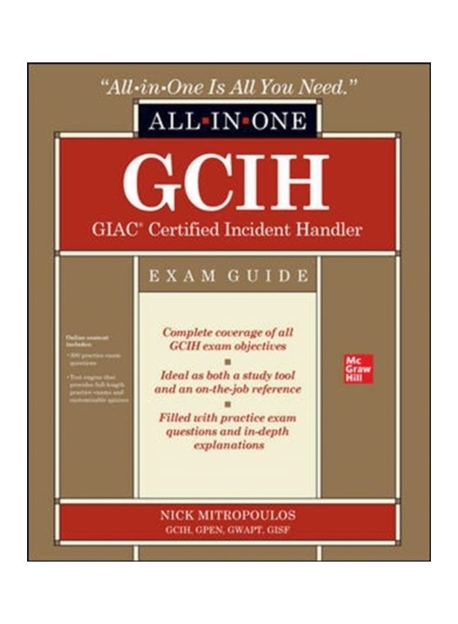 Gcih Giac Certified Incident Handler All-In-One Exam Guide paperback english - 2020 - Image 3