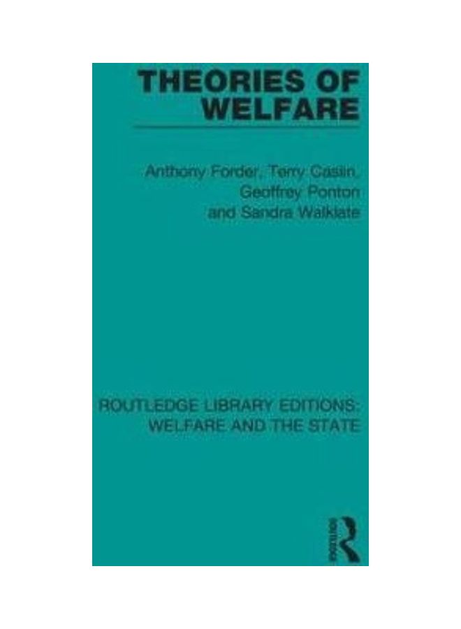 Theories Of Welfare paperback english - 2020 - Image 2