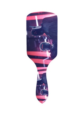 Masks Cyberpunk Printed Hair Brush Multicolor One Size - v1603838147/N41554098A_1