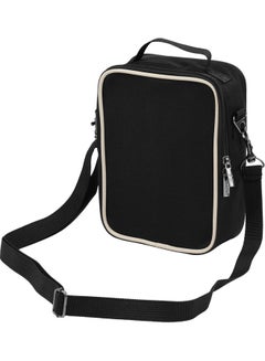 Portable Kalimba Storage Bag Waterproof Fabric Multi-Functional Thumb Piano Case Bag Mbira Gig Bag with Strap Brown for Square Shape 10 Keys 17 Keys Kalimbas