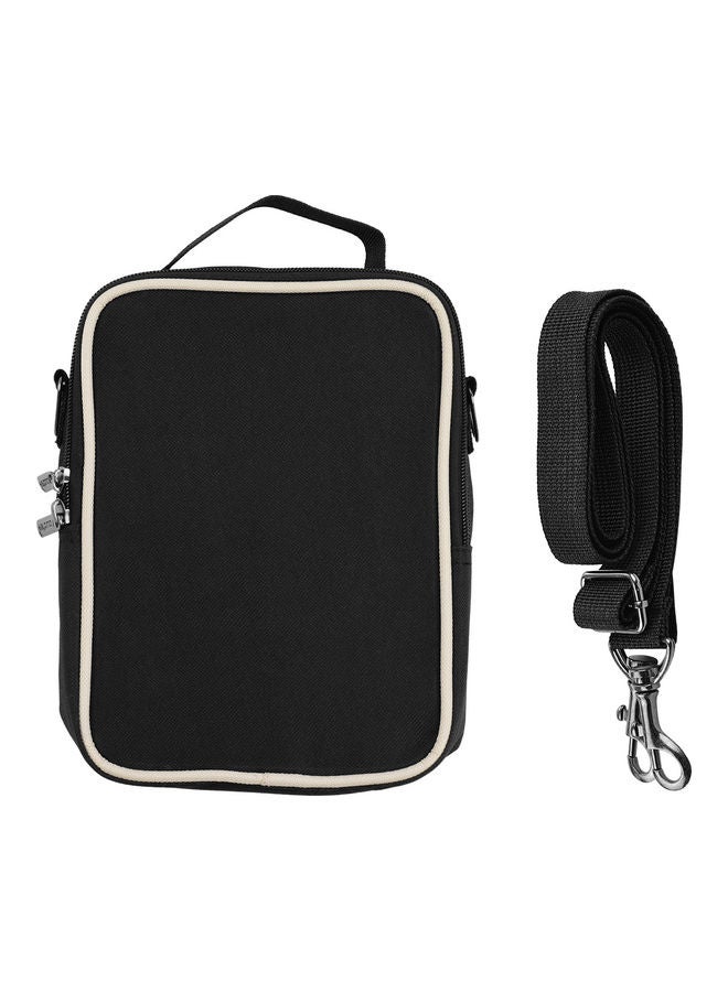 Generic - Portable Kalimba Storage Bag Waterproof Fabric Multi-Functional Thumb Piano Case Bag Mbira Gig Bag with Strap Brown for Square Shape 10 Keys 17 Keys Kalimbas - Image 1