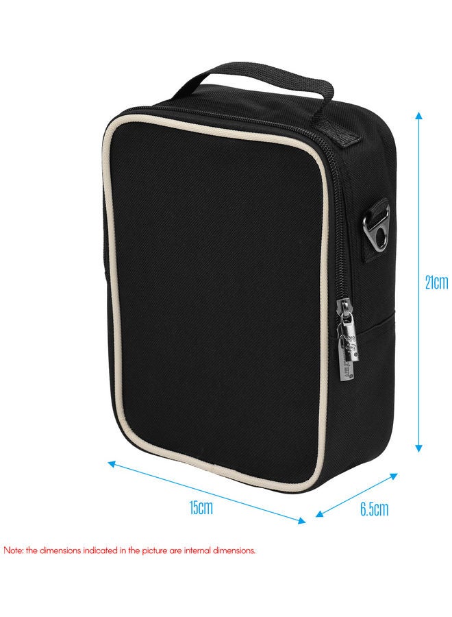Generic - Portable Kalimba Storage Bag Waterproof Fabric Multi-Functional Thumb Piano Case Bag Mbira Gig Bag with Strap Brown for Square Shape 10 Keys 17 Keys Kalimbas - Image 1