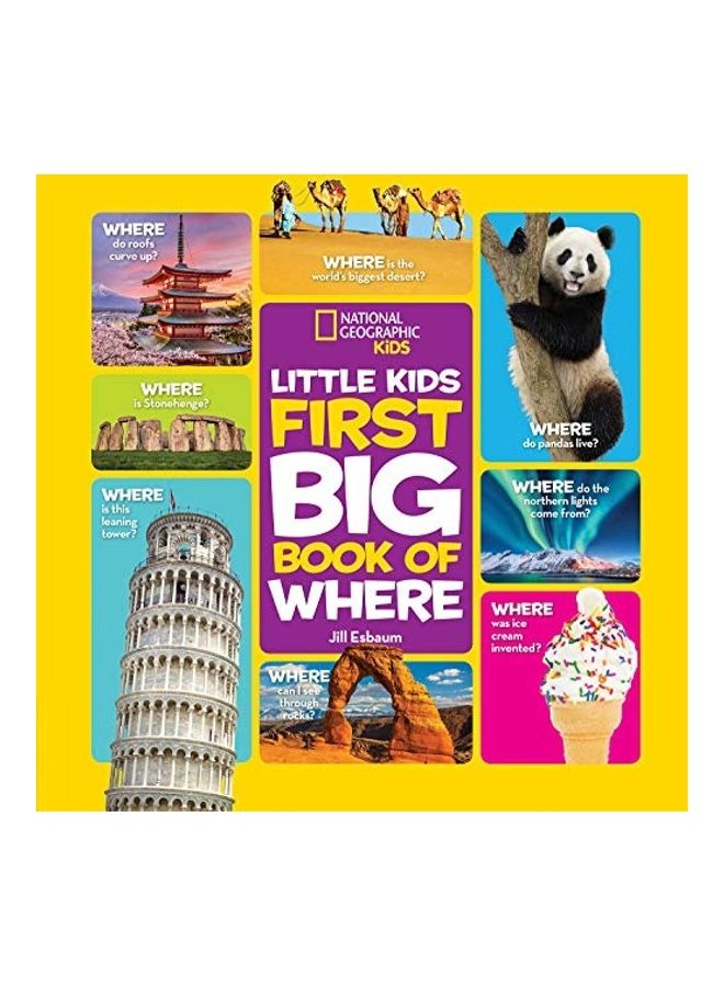 Little Kids First Big Book Of Where Hardcover English by Jill Esbaum 