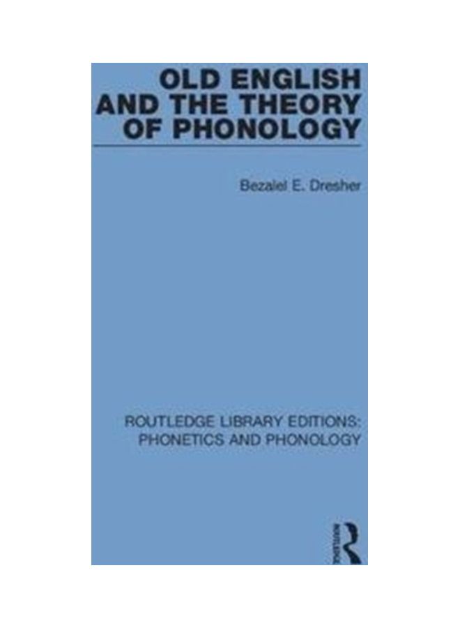 Old English And The Theory Of Phonology paperback english - 2020  - Image 3