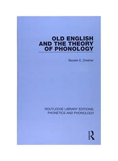 Old English And The Theory Of Phonology paperback english - 2020  - Image 1
