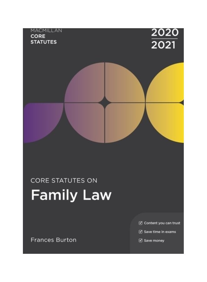 Core Statutes On Family Law 2020-21 Paperback English by Frances Burton - 38545  - Image 3