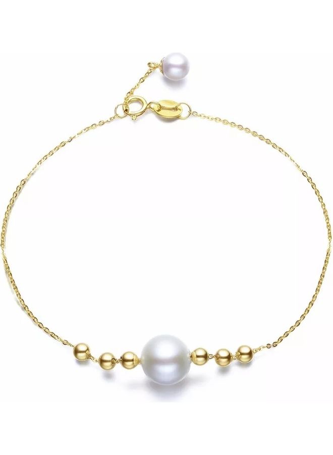Miracle Empire - Gold Plated With Pearl Bracelet - Image 1