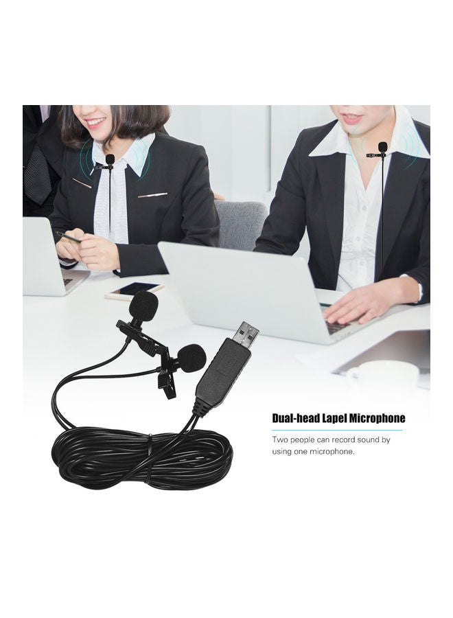 ANDOER USB Dual-head Microphone Mic Multicolor - Image 3