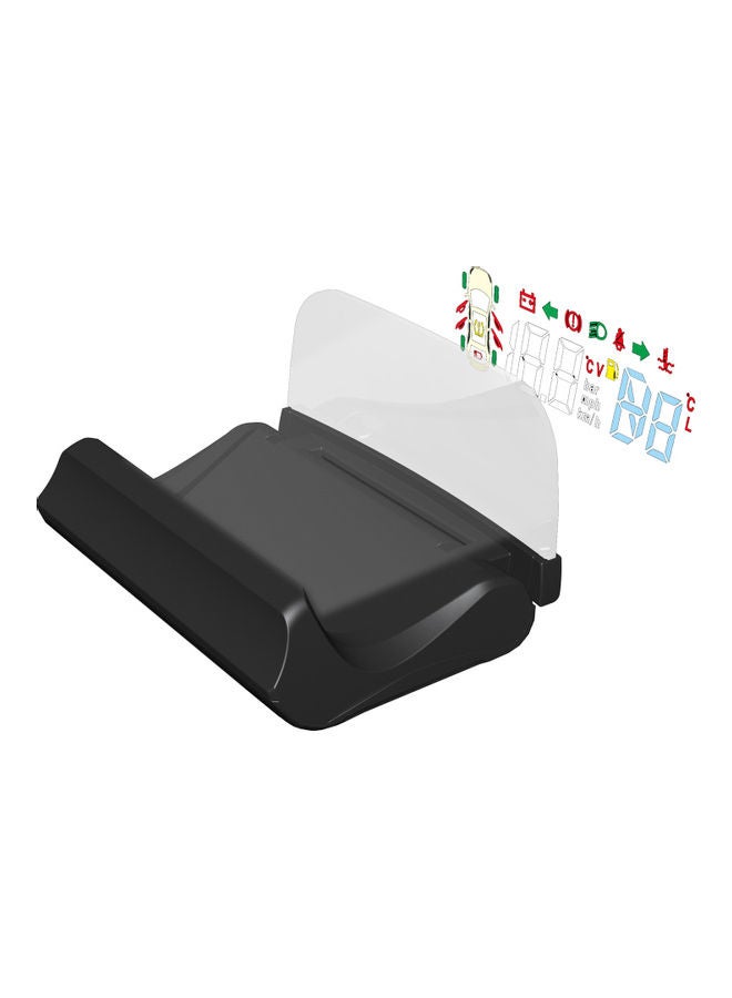 4.3in Digital Speedometer Windshield Projector Auto Driving Parameters Projection Speeding Warning Car Headup Display