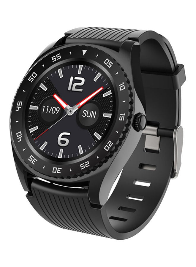 M12 True Color Full Touch Screen Photo Shoot Step Counting Bluetooth Smart Watch Black - Image 1
