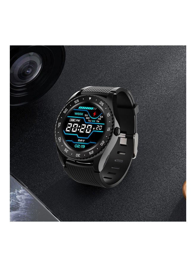 M12 True Color Full Touch Screen Photo Shoot Step Counting Bluetooth Smart Watch Black - Image 3