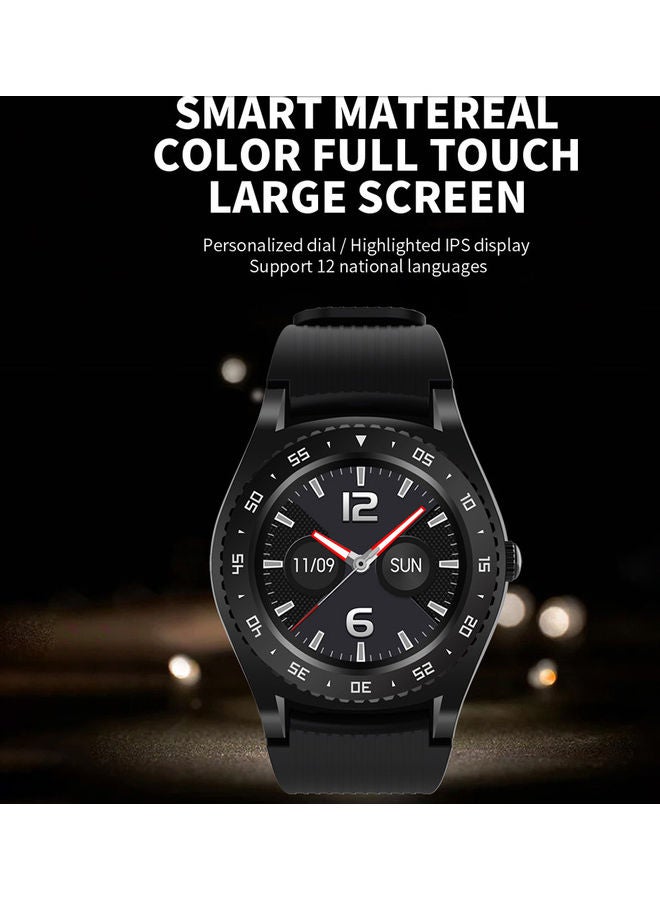 M12 True Color Full Touch Screen Photo Shoot Step Counting Bluetooth Smart Watch Black - Image 4