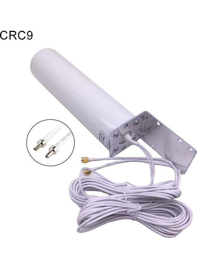 Generic - External Antenna For Huawei E5573 E8372 EC5377 E5375 Router White - Image 1