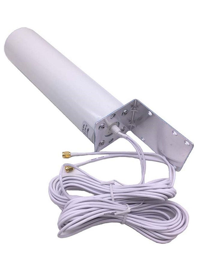 Generic - External Antenna For Huawei E5573 E8372 EC5377 E5375 Router White - Image 1