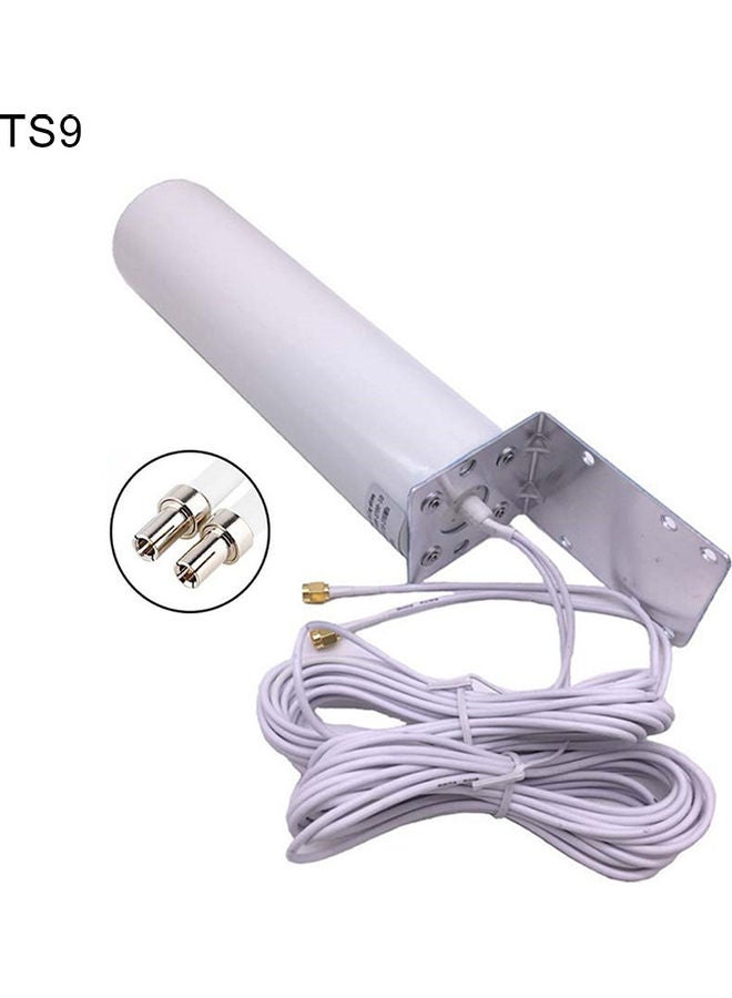 Generic - External Antenna For Huawei E5573 E8372 EC5377 E5375 Router White - Image 1