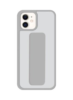 Apple iPhone 12 Case Cover with  Handgrip – Grey grey