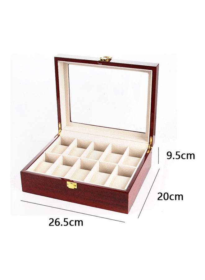 Beauenty - unisex 10-Compartments Watch Storage Box - Image 1