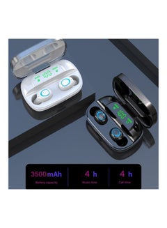 Generic Mini TWS Bluetooth 5.0 Wireless Earphones Earbud with Digital Display Charge Box Black  - Image 3