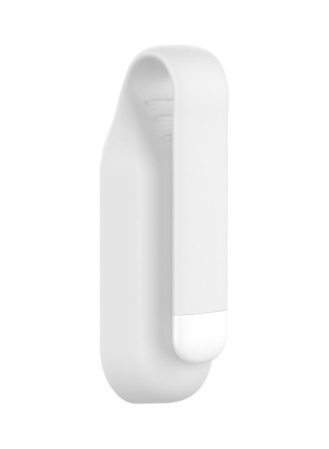 Generic - Replacement Clip Type Strap Protective Case for Xiao-mi Mi Band 3/4 Bracelet White - Image 1