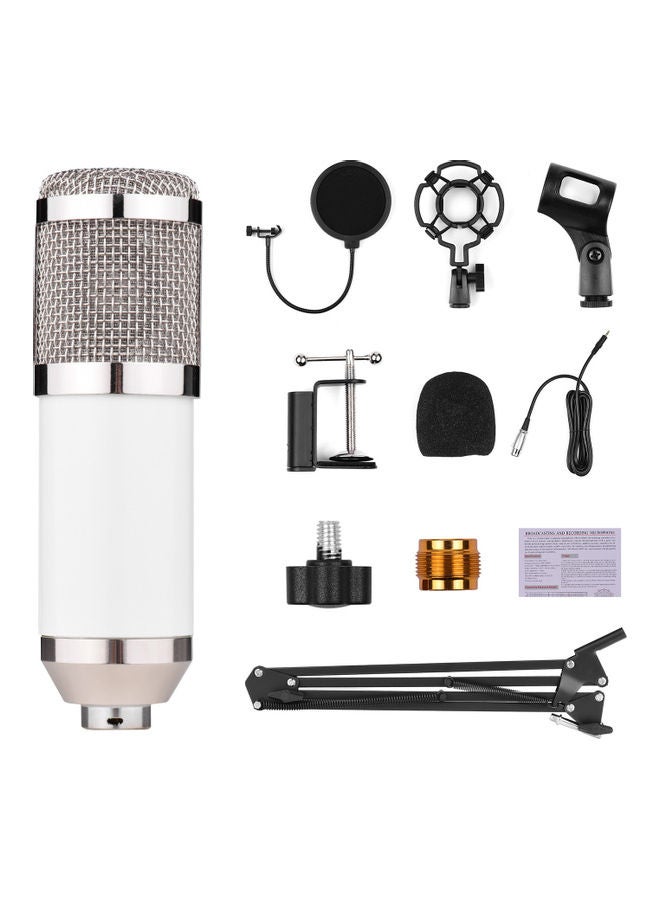 Professional Condenser Microphone Kit With Mic White - Image 3