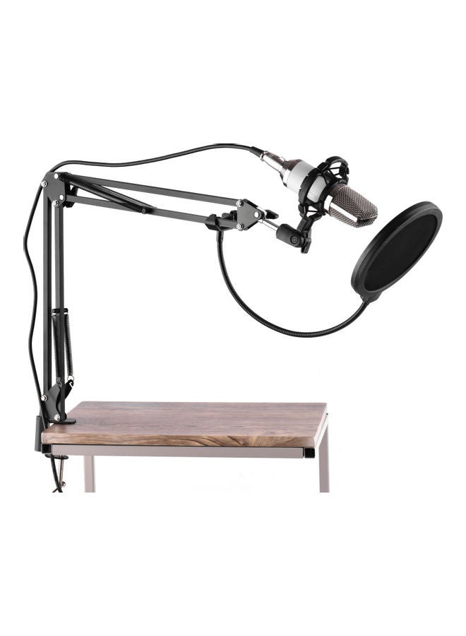 Professional Condenser Microphone Kit With Mic White  - Image 3
