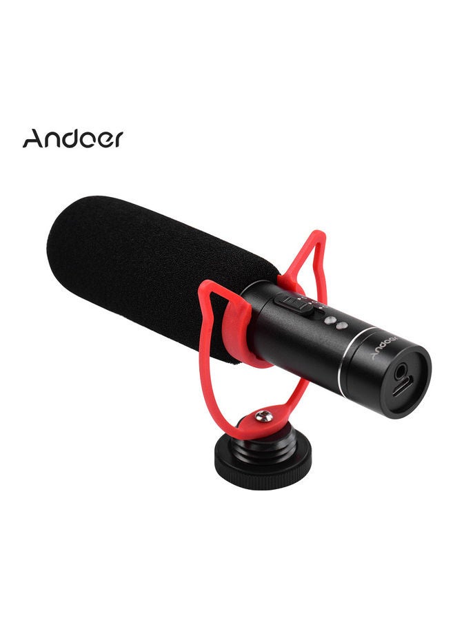 ANDOER Video Microphone Condenser Mic Black - Image 1