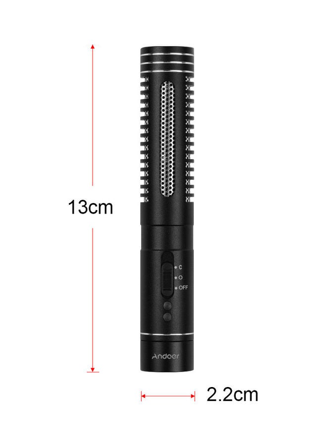 ANDOER Video Microphone Condenser Mic Black - Image 5