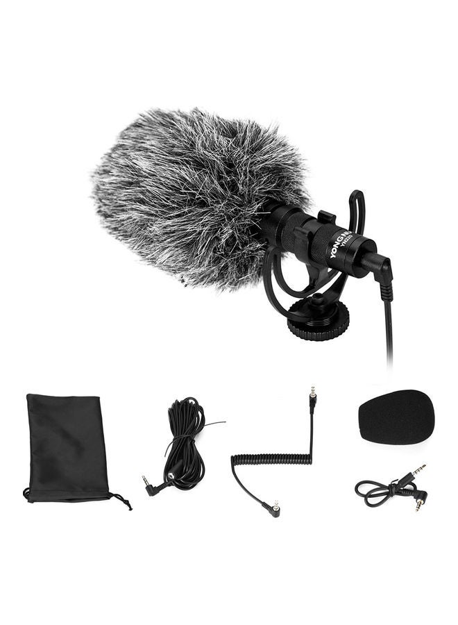 3.5mm Microphone with Shock Mount TRRS Cable Black - Image 2