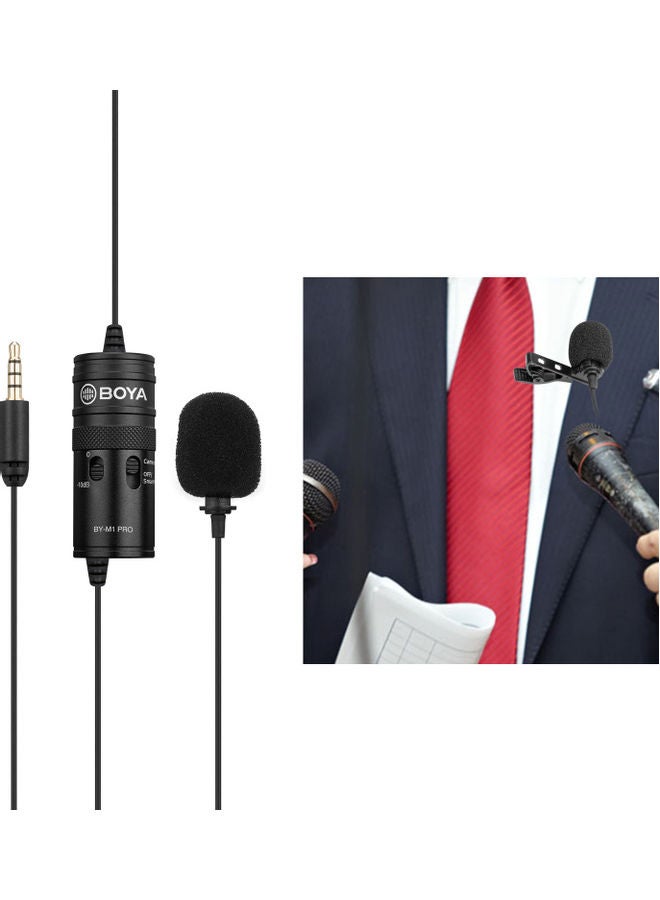 BOYA - BY-M1 Pro Condenser Microphone Mic D7597 / BY-M1 Pro Black - Image 1
