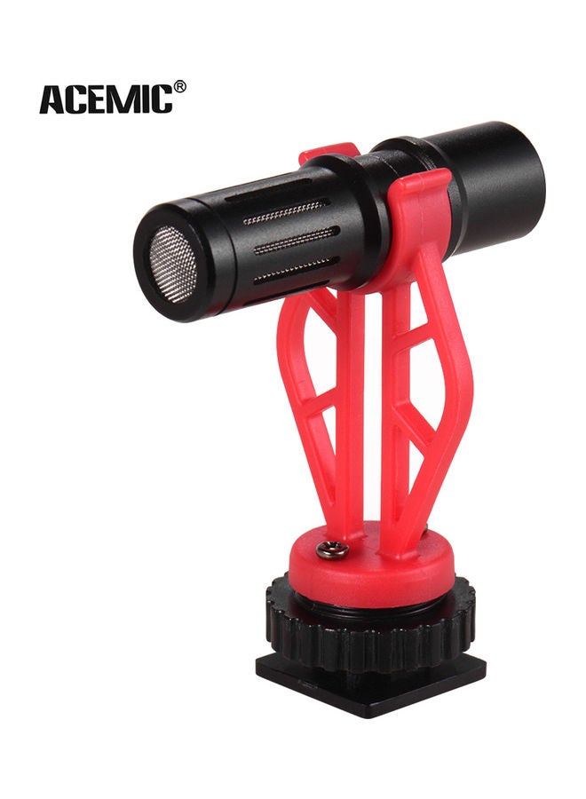 Hyper-cardioid Microphone Mic with Shock Mount Black - Image 1