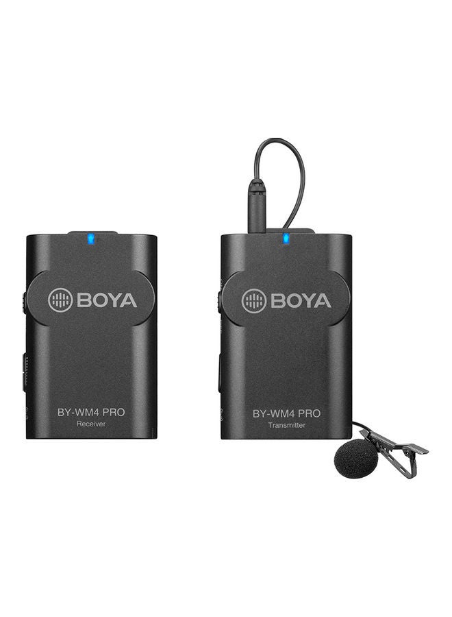 BOYA 2.4G BY-WM4 Pro K1 Portable Wireless Microphone System D7265 Black - Image 2