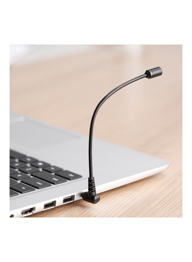 BOYA 3.5mm PortableCondenser Mini Microphone with TRRS Black - Image 4