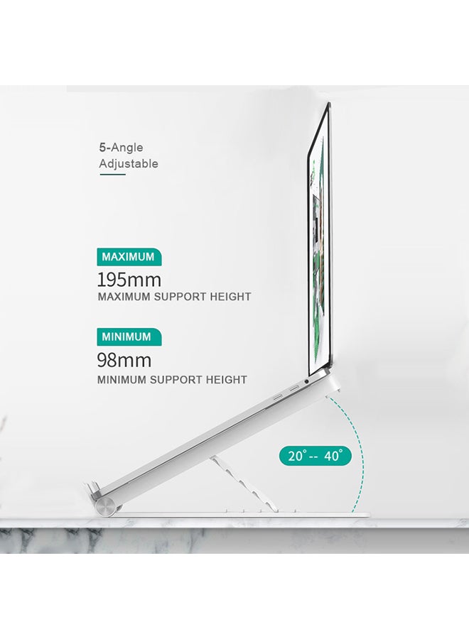 121D Foldable Laptop Stand Holder Mount Black - Image 3